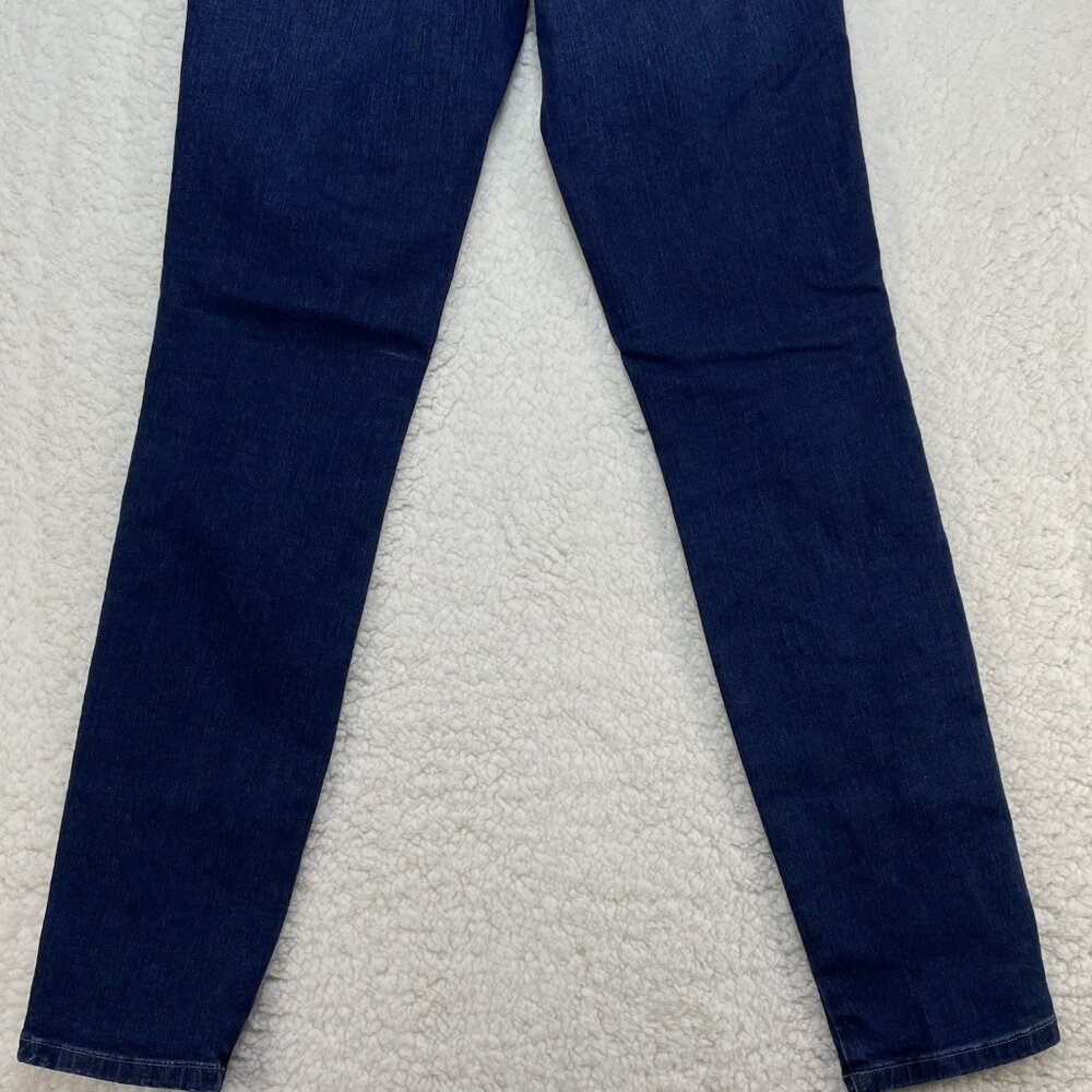 FRAME Jeans Womens Size 27 Blue Le High Skinny Ankle High Rise Dark Wash 27x28 - Picture 5 of 11